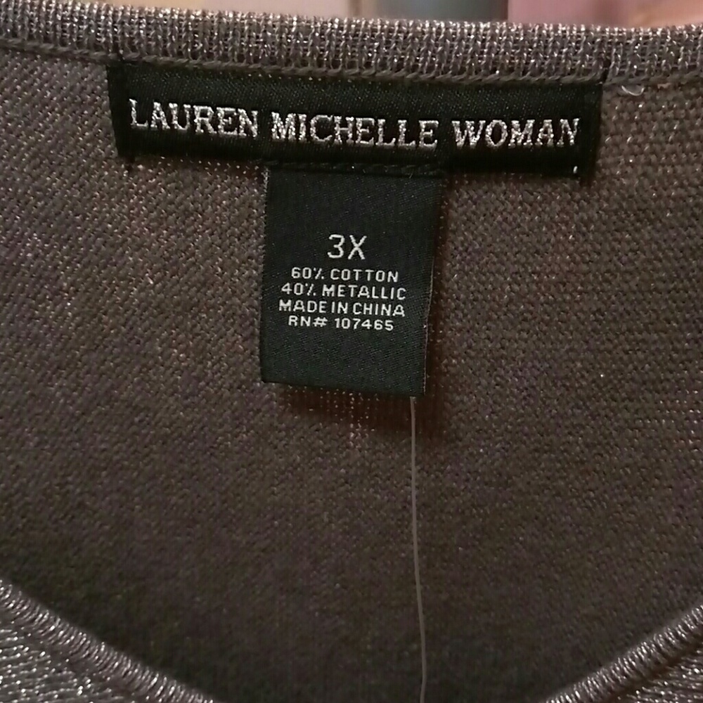 Lauren Michelle Woman Sweater NWT - Picture 2 of 6